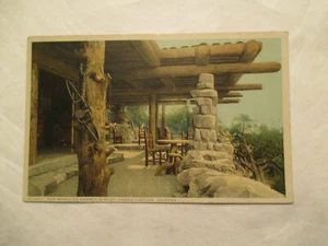 Arizona Postcard Porch on Hermits Rest Grand Canyon AZ - Picture 1 of 2
