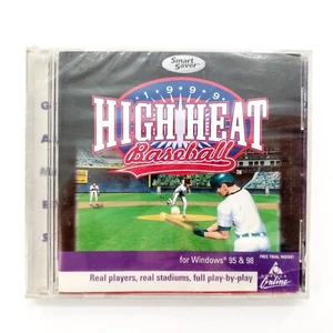 High Heat Baseball 1999 (Windows 95/98 PC) ***TORN CELLOPHAN*** Brand New Sealed - Picture 1 of 9