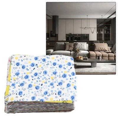 100 Stück Quadratisches Stoffbündel Baumwolle Patchwork Nähen Quilten Stoff DIY - Bild 1 von 4