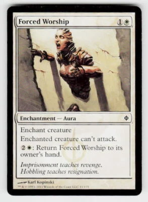 New Phyrexia #11 Forced Worship - Image 1 of 2