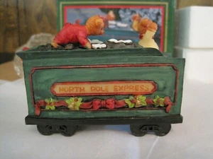 VINTAGE 1994 NORDPOL EXPRESS BÄRENZUG KOHLEWAGEN 1. AUSGABE - NEU - Bild 1 von 21