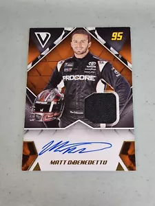 Matt DiBenedetto Auto Firesuit 2019 Panini Victory Lane 42/99 - Picture 1 of 2