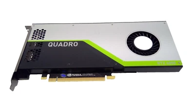 Dell NVIDIA Quadro RTX 4000 GPU 8GB GDDR6 Video Graphics Card 3xDP USB-C 0N6V6F - Image 1 of 3