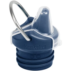 Klean Kanteen Sippy Bottle Cap Lid Top Drinking Attachment Bpa Free Navy - Picture 1 of 1