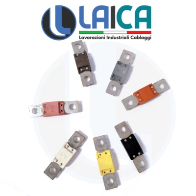 Sicherung Megaval MTA 100 125 175 250 500A CAL2 CAL4 CAL5 Auto Nautik Camper 1PZ