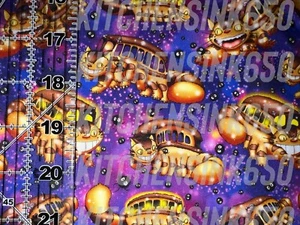 Custom Anime Cat Bus 100% Cotton 1/4 Yard 9”X 56” RARE ! - Picture 1 of 2