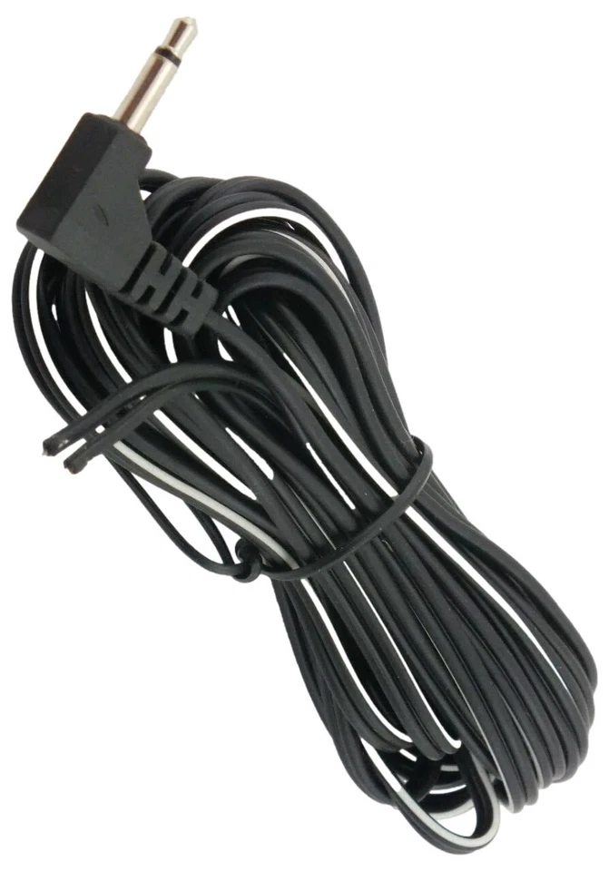 Cable de altavoz externo PA radio CB de repuesto de 12 pies de largo con enchufe mono de 3,5 mm Foto 1 de 1