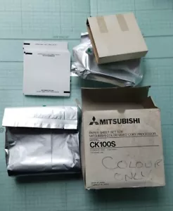 Mitsubishi Papier CK100S Colour Video Copy Procesor K14A6/1 - Picture 1 of 6