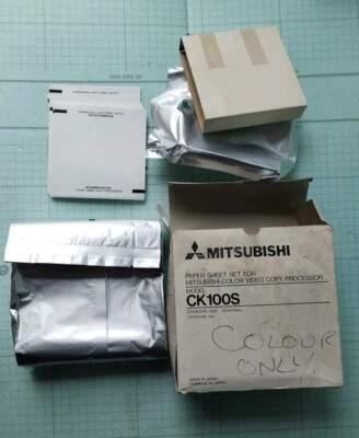 Mitsubishi Papier CK100S Colour Video Copy Procesor K14A6/1 - Image 1 of 4