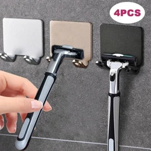 Soporte adhesivo montado en la pared para gancho de ducha de baño estante afeitadora Gillette - Imagen 1 de 11