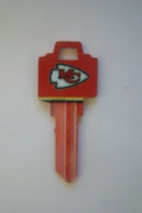 Kansas City Chiefs Schlage SC1 key blank - Picture 1 of 1