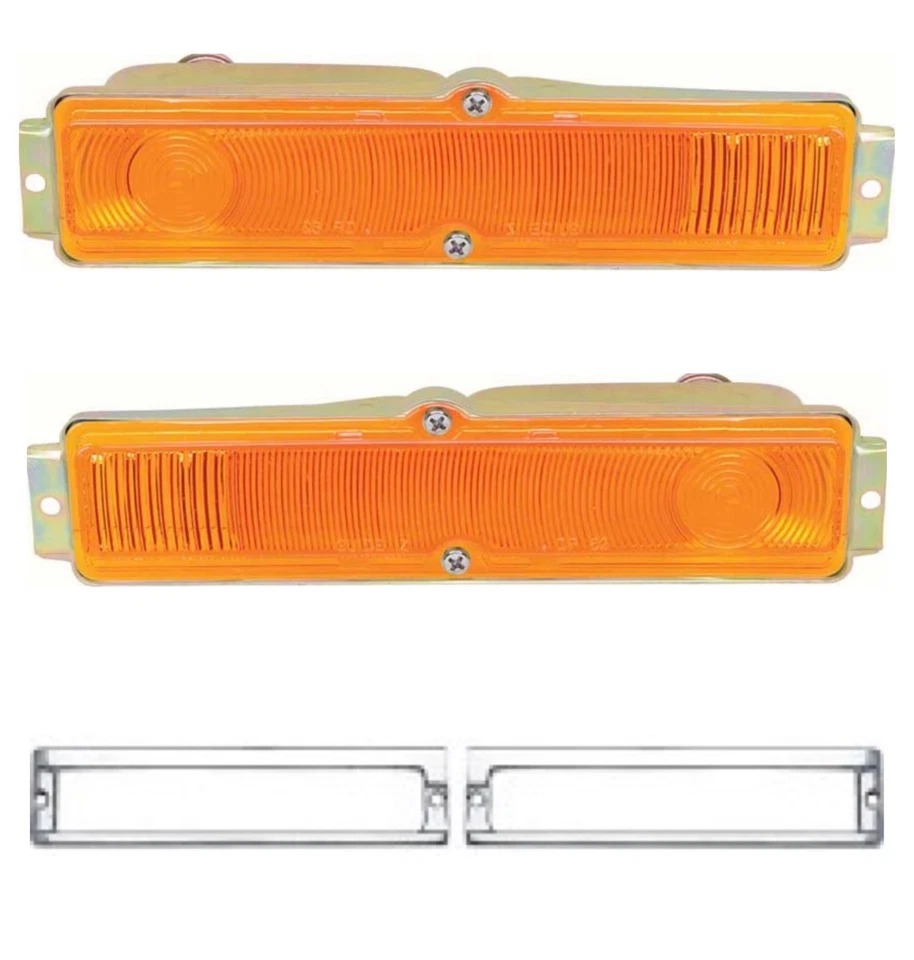 Juego de lámpara de estacionamiento y bisel OER para modelos Chevrolet Chevy II Nova 1963-1964 Foto 1 de 4