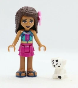 Andrea - w/ Dalmation Puppy Dog 41700 Doll Friends LEGO® Minifigure Mini - Picture 1 of 3