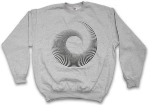 HYPNO CIRCLE II PULLOVER SWEATSHIRT Labyrinth Mystic Hypnotic Esoterik Spiral - Picture 1 of 1
