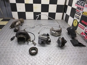 17-19 2017 porsche 991 911 TURBO 4 PARTS LEFT Turbocharger Exhaust maniFOLD - Picture 1 of 22