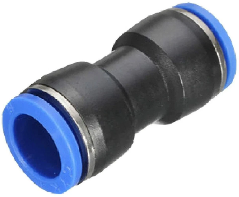 UNKNOWN Equal gerade Push Fit Steckverbinder pneumatisch für Luftgrößen 4-12 mm.