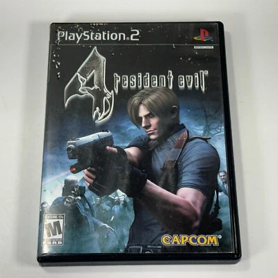 Resident Evil 4 PlayStation 2 PS2 Complete CIB Tested Black Label CAPCOM - Image 1 of 4