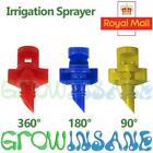 90°/180°/360° Sprayer Nozzle Jet Mister Cloning Hydroponic Irrigation Water