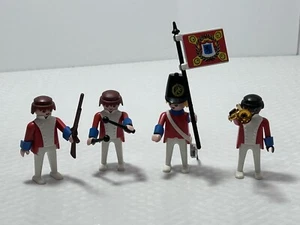 Juego de 4 figuras vintage de soldados Geobra 1974 - Imagen 1 de 10