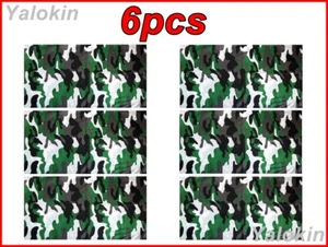6pcs Camo MDGW Scarves Family Pack Elastic Print Gaiter Balaclava Bandana N75 - Picture 1 of 8