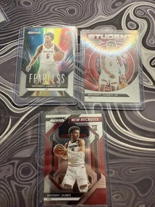 2024 Panini Prizm Draft Picks Bronny James Lot (3 Cards) ๐ฅ - Picture 1 of 7