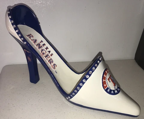 Texas Rangers MLB High Heel Shoe Wine Bottle Holder MRA2 Cover