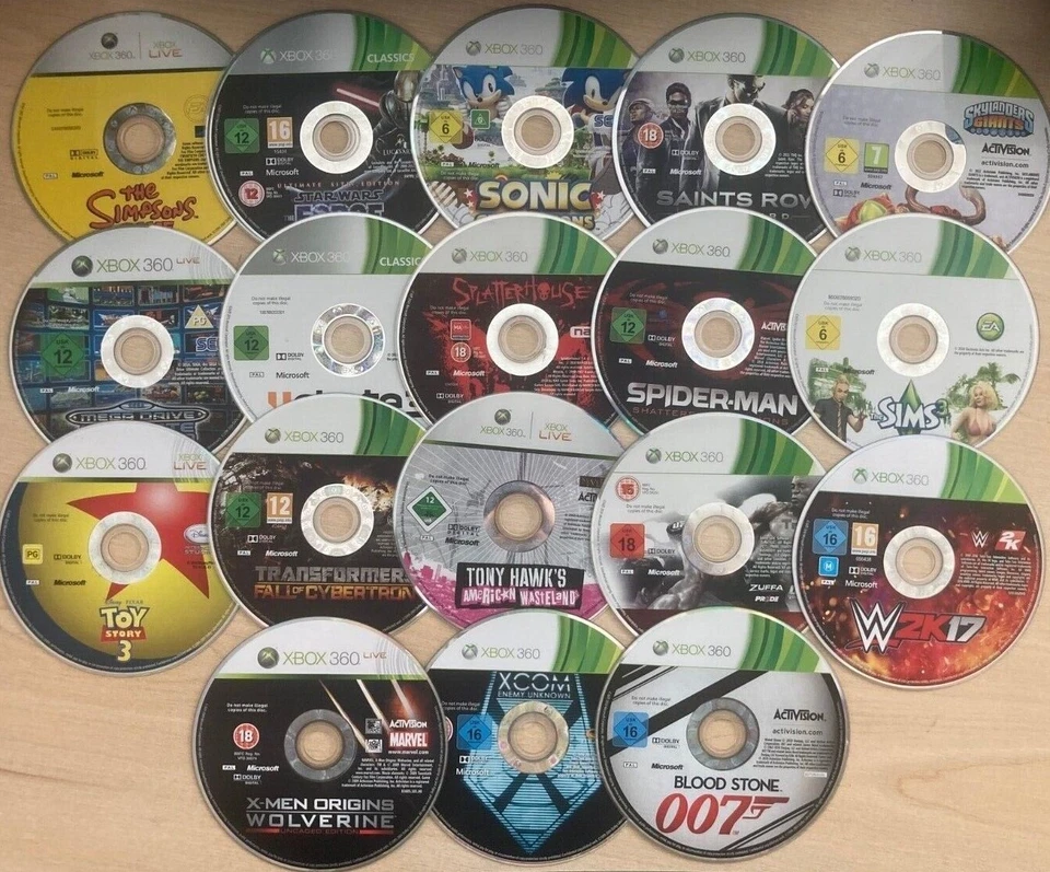 Xbox 360 Games (Games S-Z Only) | Disc Only | Large Selection - Image 1 of 1