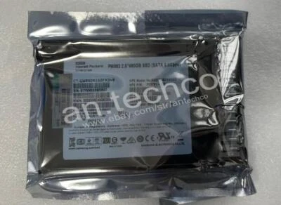 P18432-B21 For HPE 480GB SATA 6G 2.5" G9 Gen10 Server SSD Replace P18477-001 - Image 1 of 4