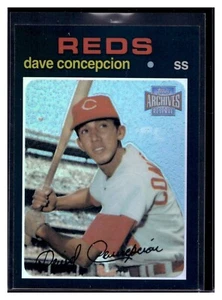 2001 Topps Archives Reserves Dave Concepcion Refractor #14 - Picture 1 of 2