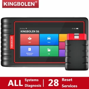 2025 KINGBOLEN S6 Car Full Systems Diagnostic Tool Auto OBD2 Scanner Code Reader - Picture 1 of 16