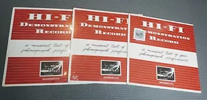 3 X SEALED LP HI-FI (David Surkamp & Ian Matthews) "Demonstration Record" live - Picture 1 of 7