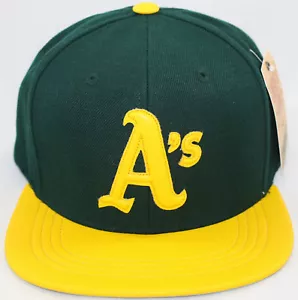MLB Oakland Athletics Limited Edition Faux Leather Trim Caramel Apple Cap - Picture 1 of 1