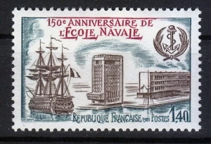 France 1981 MNH Mi 2288 Sc 1777 French Naval Academy. Navy .Ships ** - Picture 1 of 1
