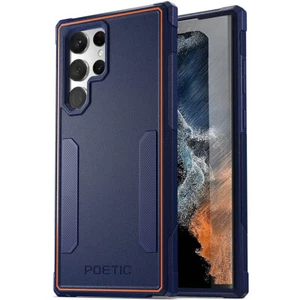 Funda para Samsung Galaxy S22 Ultra | Poética delgada a prueba de golpes azul marino - Imagen 1 de 5