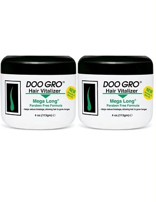 2 DOO GRO Mega Thick Hair Vitalizer 4oz - Helps Reduce Breakage, Longer Hair - Image 1 of 3