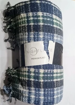 Nightlife Kaotenmix Decke 150x200cm mit Fransen, gemütlich, warm, Ambiente  - Bild 1 von 4