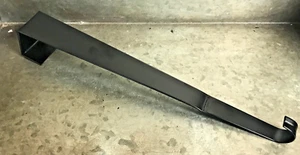 Wreath Hook Holder Over Door Mount Wrought Iron Holiday All Occasion Slight Dam - Picture 1 of 10