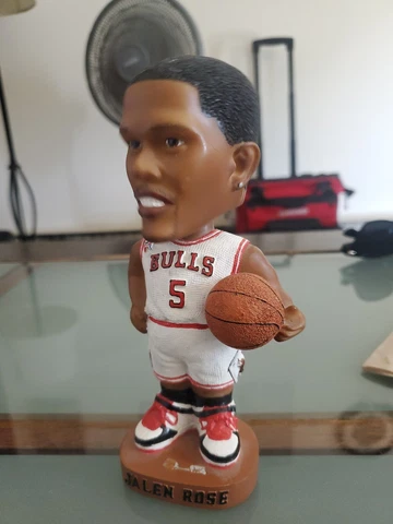 JALEN ROSE VINTAGE Bobblehead CHICAGO BULLS NBA Jordan Rodman PIPPEN Cover