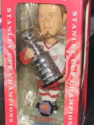 Forever Collectibles Men of The Ice NHL Stanley Cup Darren McCarty Bobblehead - Image 1 of 4