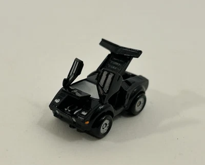Vintage 1988 Galoob Micro Machines Black Lamborghini Countach Deluxe - Image 1 of 4