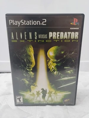 Aliens vs. Predator: Extinction PS2 (Sony PlayStation 2, 2003) в коробке - протестирован - Изображение 1 из 4