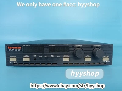 Sorensen DLM-20-30 DC power supply/hyy/ - Image 1 of 4