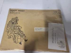 RARE Vintage 1958 HOWDY DOODY Mix & Match Cutouts Kit In Original Envelope NY - Bild 1 von 19
