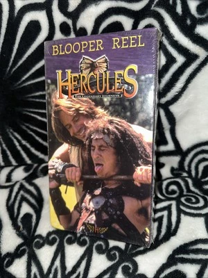 Hercules (The Legendary Journeys) BLOOPER REEL- Sealed VHS 1999 - Image 1 of 4