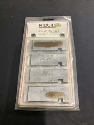 RIDGID 1/2 in to 3/4 in. Machine High Speed NPT Pipe Threading Right Hand 47765 - Image 1 of 4
