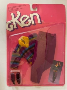 1987 Mattel Ken SweaterSoft Fashion Hiver Elegante Strickmoden Abiti Moda Maglia - Bild 1 von 9