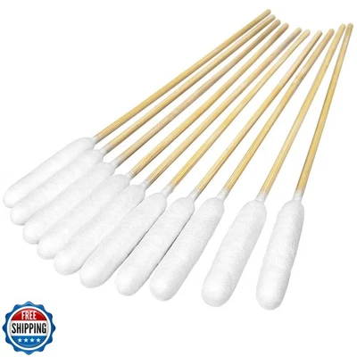 Garrelett 100 PCS Professional Dog Ear Cleaning Swabs - 6-inch Large Cotton S Foto 1 de 4