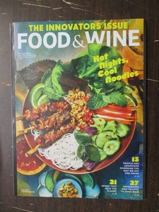FOOD & WINE MAGAZINE JULY 2025 BUN THIT NUONG LEMONGRASS PORK NOODLE BOWL NEW - Picture 1 of 2