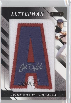 2008 Razor Letterman Numbered to 20 /20 Cutter Dykstra #CTD Auto - Image 1 of 2