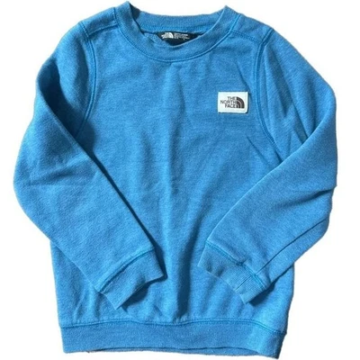 The North Face Heritage Patch Crew Neck Sweatshirt in Blue - Image 1 of 2